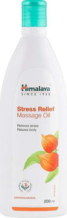 Relaksujący olejek do masażu - Himalaya Anti-Stress Massage Oil — Zdjęcie N1
