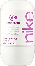 Naturalny dezodorant w kulce - Nike Woman Ultra Purple Roll On — Zdjęcie N1