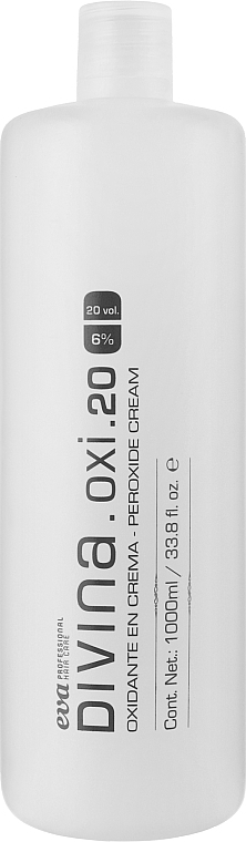 Krem utleniający do włosów 12% - Eva Professional Evyoxin cream 20 v? / 6% — Zdjęcie N3
