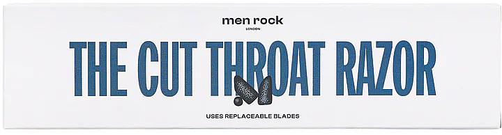 Maszynka do golenia z wymiennymi ostrzami - Men Rock The Cut Throat Razor  — Zdjęcie N3