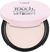 Puder do twarzy - Maxi Color Perfect Touch Powder Vet And Dry — Zdjęcie N1