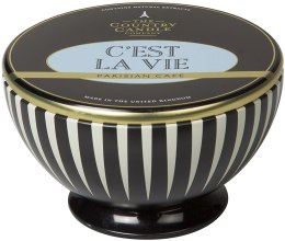 Kup Świeca zapachowa w misce - The Country Candle Company Parisian C`est La Vie Candle In Bowl