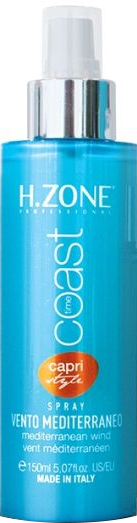 Spray do włosów Efekt plażowych fal - H.Zone Coast Time Capri Style Mediterranen Wind Spray — фото N1