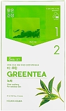 Maska z ekstraktem z zielonej herbaty - Holika Holika Instantly Brewing Tea Bag Mask — Zdjęcie N1