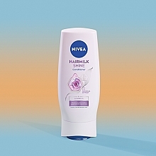 Odżywka pielęgnująca do włosów matowych i zmęczonych - NIVEA Hair Milk Natural Shine Hair Balm — Zdjęcie N3