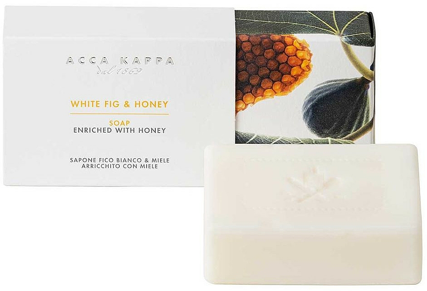 Mydło w kostce do rąk Figa i miód - Acca Kappa Soap — Zdjęcie N1