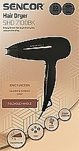 Suszarka do włosów - Sencor SHD 7100BK — Zdjęcie N2