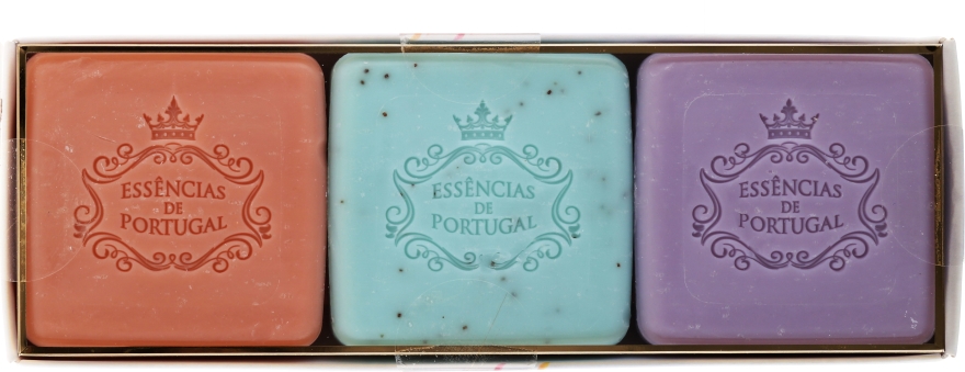 Zestaw mydeł - Essencias de Portugal Aromas Collection Spring Set (3 x soap 80 g) — Zdjęcie N1