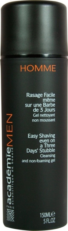 Oczyszczający żel do golenia - Académie Men Cleansing & Non-Foaming Gel