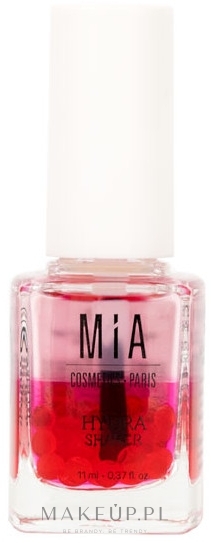 Dwufazowa odżywka nawilżająca do paznokci - Mia Cosmetics Paris Hydra Shaker — Zdjęcie 11 ml