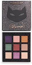 Paleta cieni do powiek - Makeup Revolution X DC Catwoman Shadow Palette Jewel Thief — Zdjęcie N1