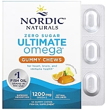 Suplement diety Omega-3 1000 mg, owoce tropikalne - Nordic Naturals Ultimate Omega Tropical Fruit Chews — Zdjęcie N1