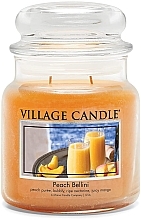 Kup Świeca zapachowa w słoiku Brzoskwinia Bellini - Village Candle Peach Bellini