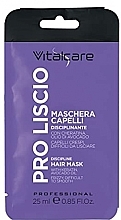Maska do włosów puszących się i niesfornych - Vitalcare Professional Pro Liscio Mask — Zdjęcie N1