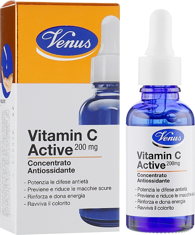 Antyoksydacyjny koncentrat do twarzy z witaminą C - Venus Vitamin C Active — Zdjęcie N1
