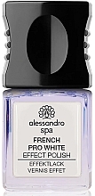 Kup Lakier do manicure francuskiego - Alessandro International Spa Pro White French Effect Polish 