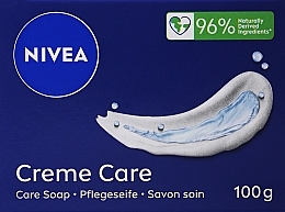 PRZECENA! Kremowe mydło pielęgnujące w kostce - NIVEA Creme Care Soap * — Zdjęcie N6