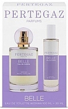 Saphir Parfums Pertegaz Belle - Zestaw (edt 100 ml + edt 30 ml) — Zdjęcie N1