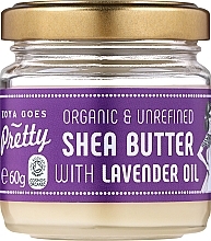 Masło shea i lawendowe do ciała - Zoya Goes Pretty Shea Butter With Lavender Oil Organic Cold Pressed — Zdjęcie N1