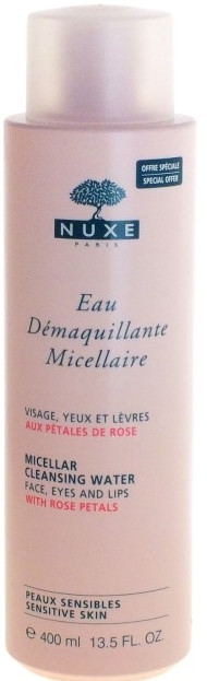 Woda micelarna do demakijażu z płatkami róży - Nuxe Micellar Cleansing Water With Rose Petals — Zdjęcie N2