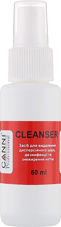 Odtłuszczacz do paznokci - Canni Cleanser 3 in 1 — Zdjęcie N1