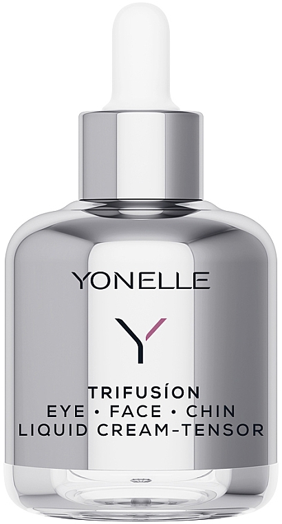 Płynny krem na dzień i na noc - Yonelle Trifusion Eye-Face-Chin Liquid Cream Tensor — Zdjęcie N1