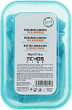 Kup Bezpyłowy niebieski puder wybielający do włosów blond bez amoniaku - Echosline Bleaching Ammonia Free/Dust Free