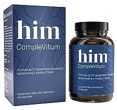 Kompleks witamin dla mężczyzn - Noble Health Him CompleVitum — Zdjęcie N1