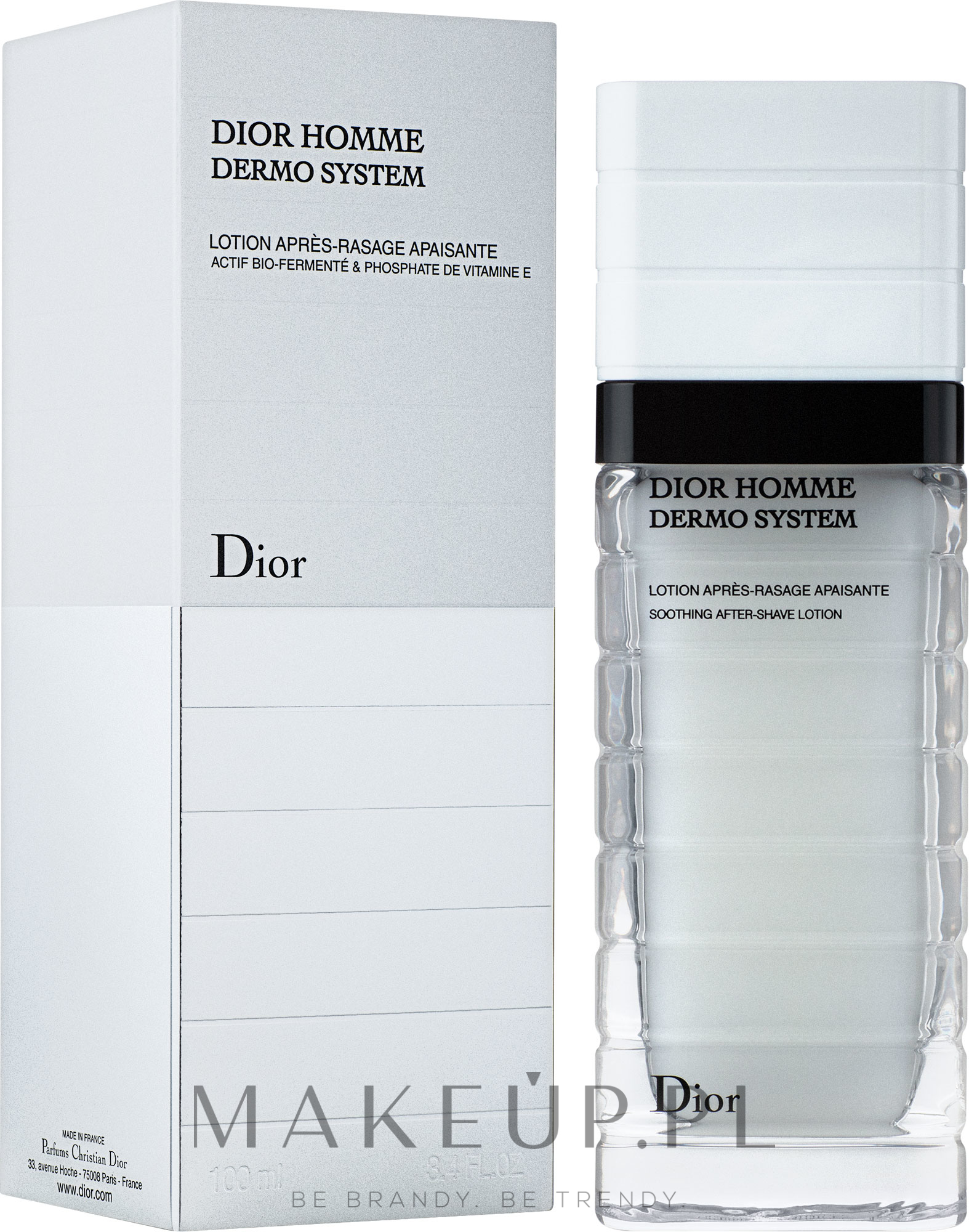 Kojący płyn po goleniu - Dior Homme Dermo System Soothing After-Shave Lotion — Zdjęcie 100 ml