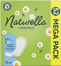 Codzienne wkładki higieniczne, 52szt. - Naturella Camomile Light XL Pack — Zdjęcie N2