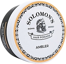 Matowa pomada do włosów - Solomon's Ambler Hair Pomade — Zdjęcie N1