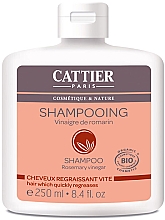 Kup Szampon do włosów przetłuszczających się - Cattier Rosemary Vinegar Shampoo