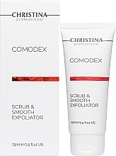 Wygładzający peeling do twarzy - Christina Comodex Scrub & Smooth Exfoliator — Zdjęcie N2