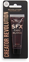 Sztuczna krew w płynie do makijażu - Makeup Revolution Creator Revolution SFX Fake Blood  — Zdjęcie N2