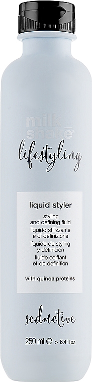 Nawilżający płyn do układania włosów - Milk Shake Lifestyling Liquid Styler — Zdjęcie N1