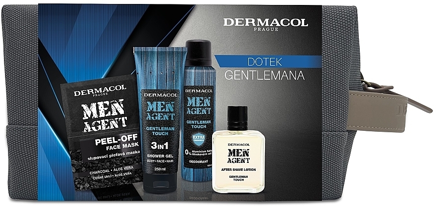 Zestaw, 5 produktów - Dermacol Men Agent Gentleman Touch — Zdjęcie N1