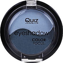 Podwójny cień do powiek - Quiz Cosmetics Color Focus Eyeshadow 2 — Zdjęcie N2