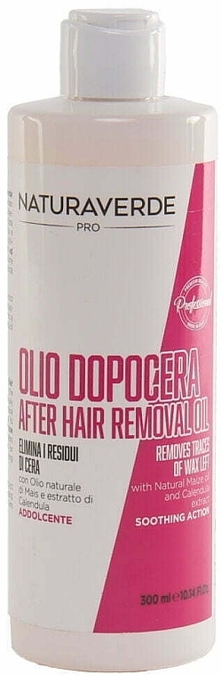 Olejek po depilacji - Naturaverde Pro After Hair Removal Oil Removes Traces Of Wax Left — Zdjęcie N1