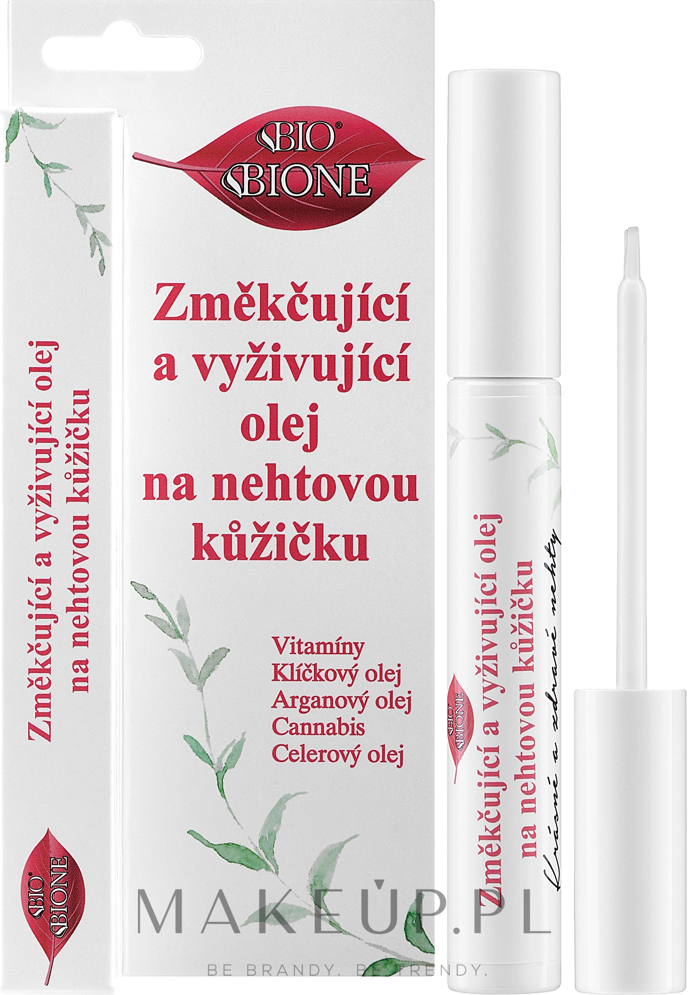 Zmiękczająco-odżywczy olejek do skórek - Bione Cosmetics — Zdjęcie 7 ml