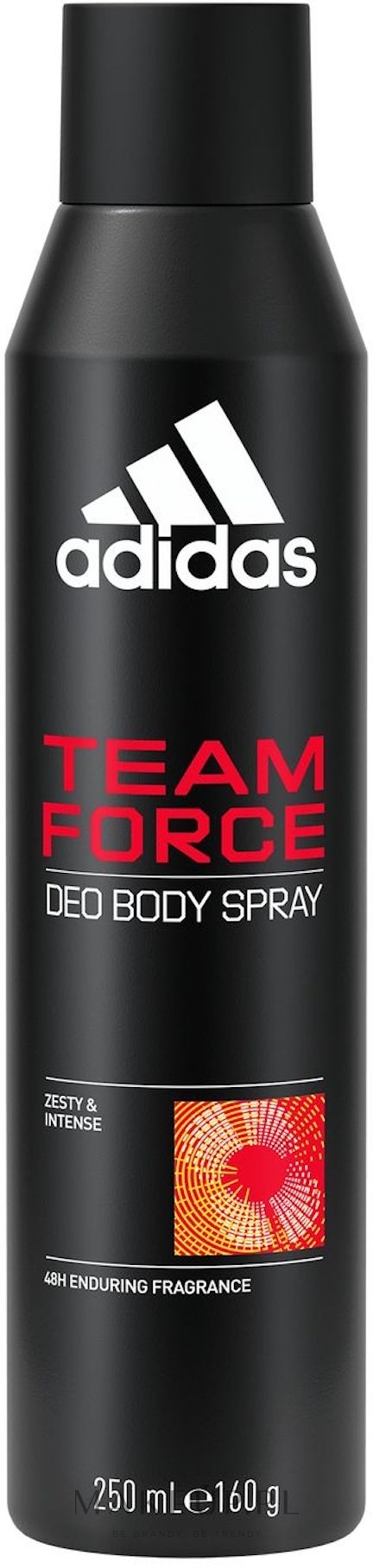 Adidas Team Force - Dezodorant w sprayu dla mężczyzn — Zdjęcie 250 ml