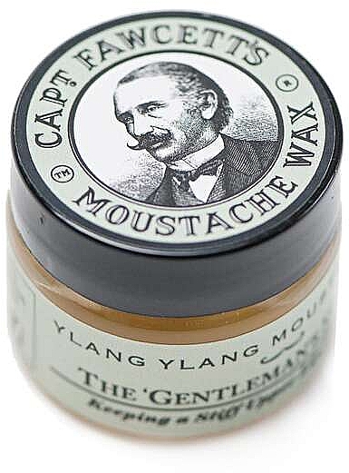 Zestaw do makijażu - Captain Fawcett Moustache Wax & Folding Pocket Moustache Comb (CF.87T) (wax/15ml + comb/1pcs) — Zdjęcie N2