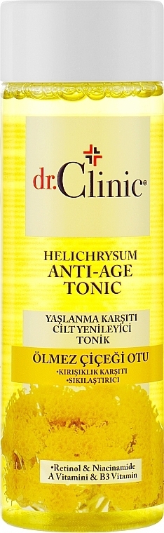 Regenerujący tonik przeciw starzeniu się skóry - Dr. Clinic Anti-Age Tonic — Zdjęcie N1