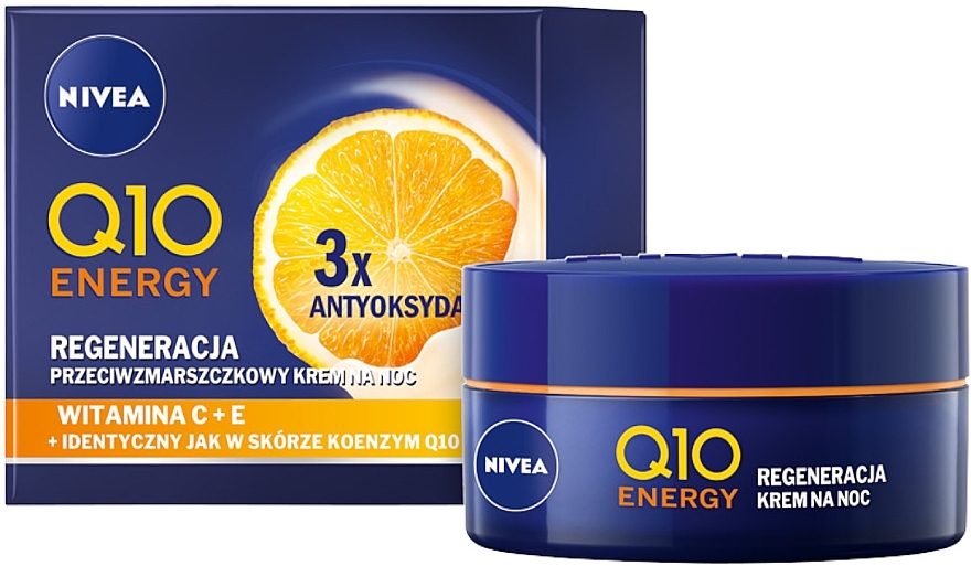 Krem na dzień i krem na noc - NIVEA Duopack Q10 Energy (f/cr 2 x 50 ml) — Zdjęcie N3