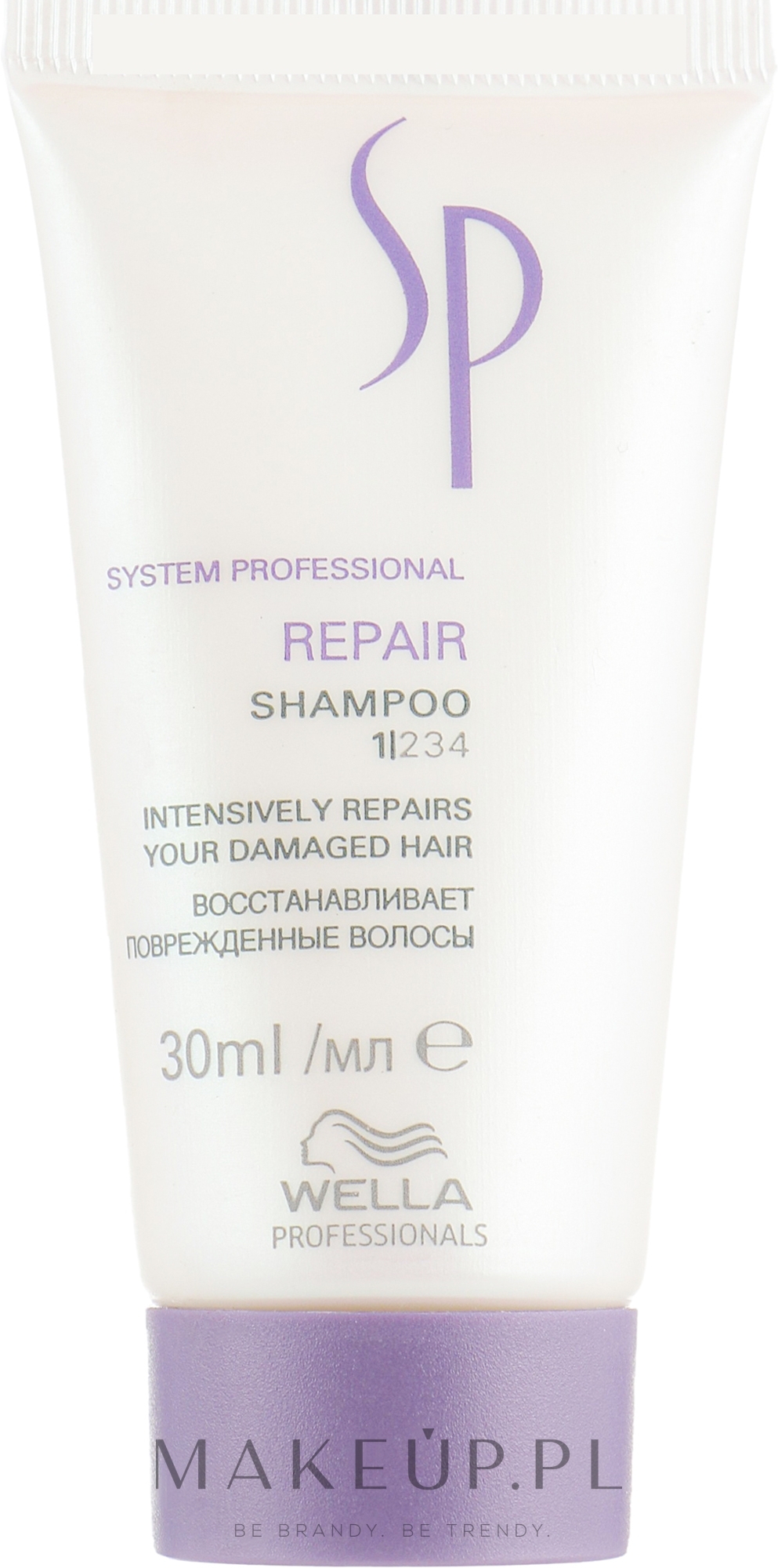 Regenerujący szampon do włosów - Wella SP Repair Shampoo — Zdjęcie 30 ml