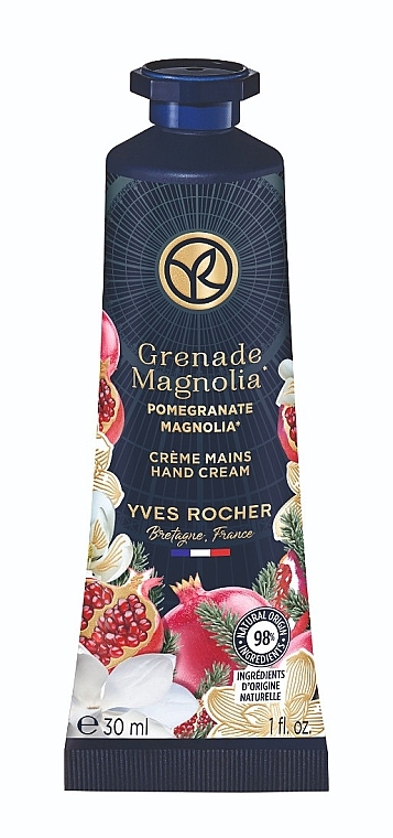 Krem do rąk Granat & magnolia - Yves Rocher Pomegranate & Magnolia Hand Cream — Zdjęcie N1