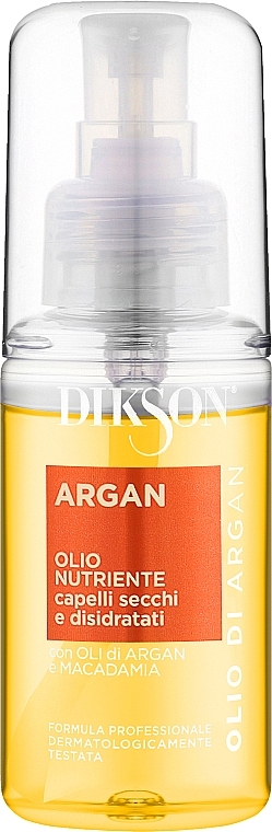 Odżywczy olejek do włosów - Dikson Argan Nourishing Hair Oil — Zdjęcie N1