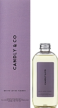 Wypełnienie do dyfuzora zapachowego - Candly&Co No.8 White Lotos Flower Diffuser Refill — Zdjęcie N1