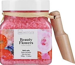 Sól do kąpieli - IDC Institute Beauty Flowers Bath Salts — Zdjęcie N1
