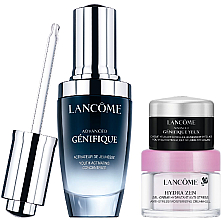 Zestaw - Lancome Genefique Gift Set (conc/30ml + gel/cr/15ml + eye/cr/5ml) — Zdjęcie N2