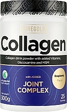 Kup Kolagen z D-glukozaminą, MSM i chondroityną, malina - Pure Gold Collagen Marha + Joint Complex 